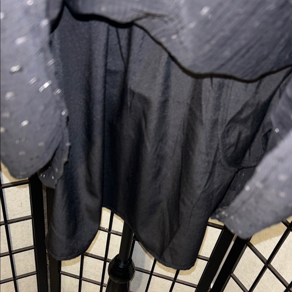 Old Navy Elegant Black Dress with Silver Sparkles - Picture 8 of 15